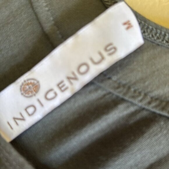 [New] Indigenous Designs (M) Faeries Dance Organic Gray-White Ombré Maxi Dress - Picture 5 of 9